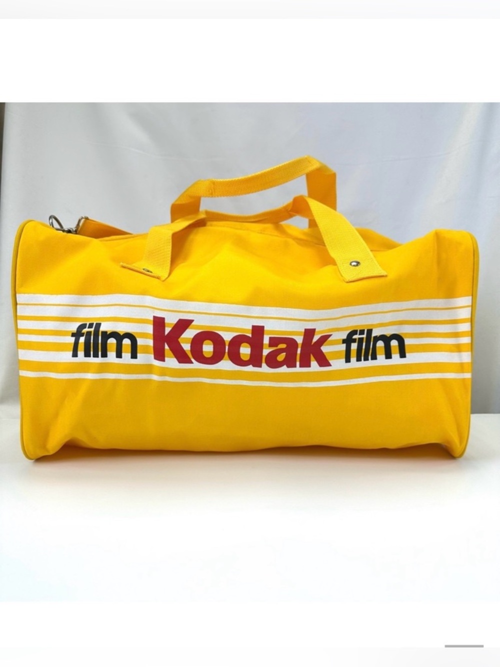 Kodak Film nylon duffle bag tote Photographer Workout travel 
Retro
